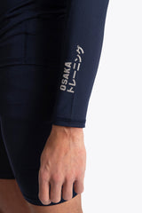 Osaka Men Baselayer Top | Navy
