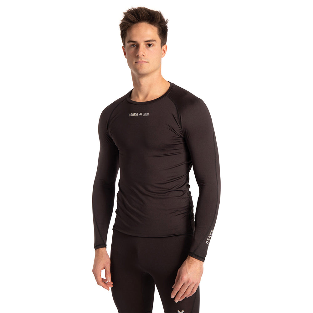 Osaka Men Baselayer Top | Black