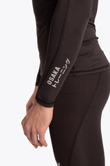 Osaka Men Baselayer Top | Black
