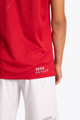 Osaka Men Training Tee | Red