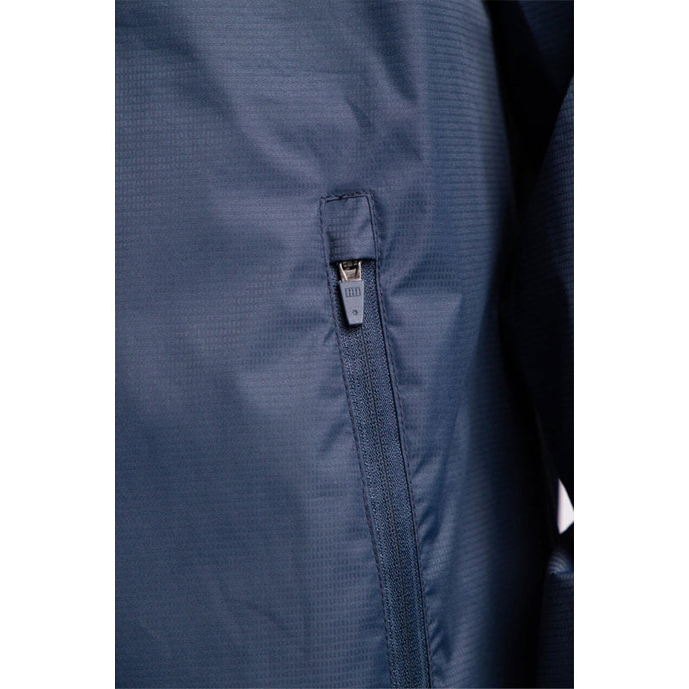 Chaqueta impermeable de entrenamiento Osaka unisex | Azul marino