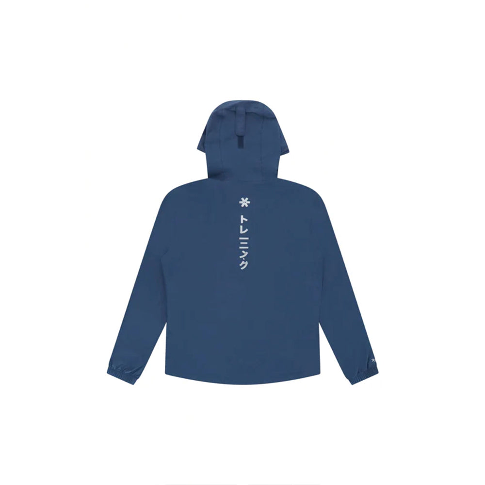 Chaqueta impermeable de entrenamiento Osaka unisex | Azul marino