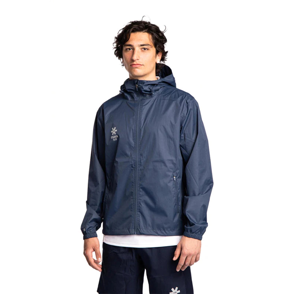 Chaqueta impermeable de entrenamiento Osaka unisex | Azul marino