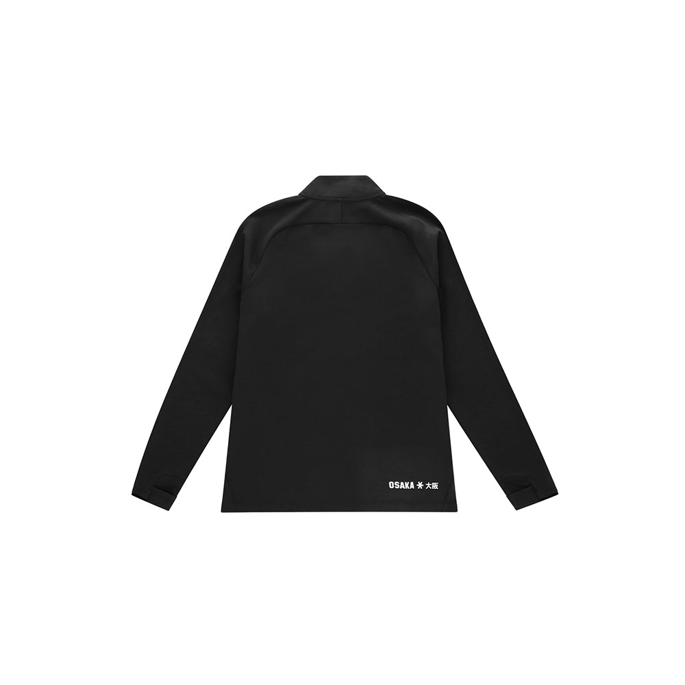 Osaka Women Half Zip Sweater | Black