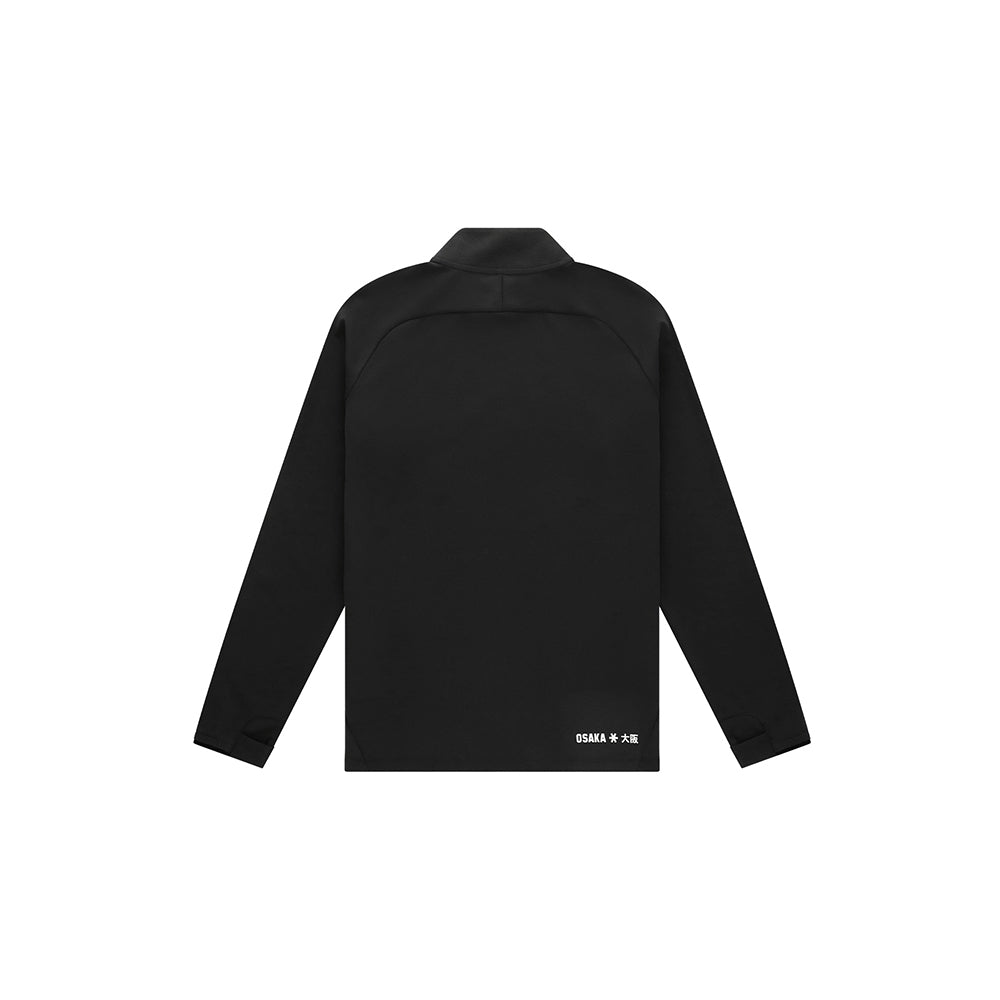 Osaka Men Half Zip Sweater | Black