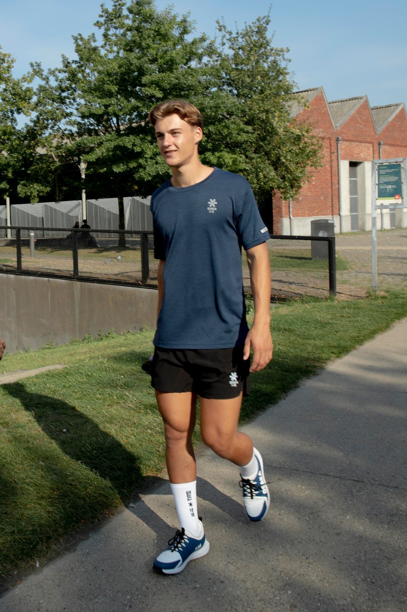 Osaka Men Training Tee Elite Short Sleeve | Navy