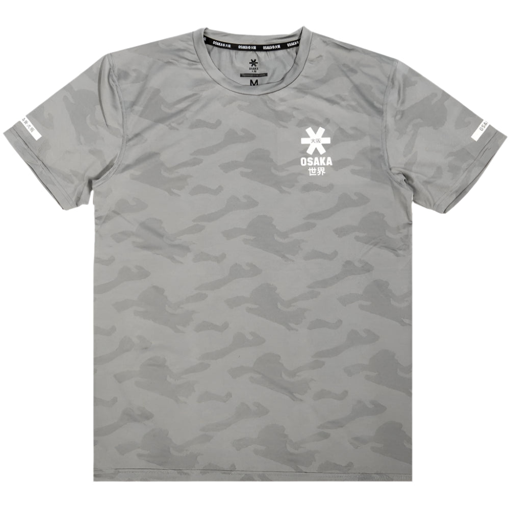 Osaka Men Training Tee Mesh Short Sleeves | Dark Grey