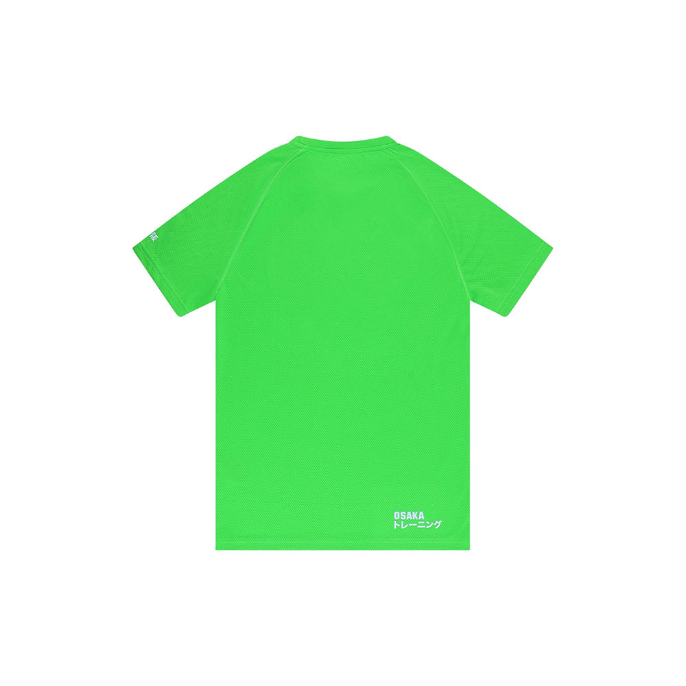 Camiseta de entrenamiento unisex Osaka | Verde flúor