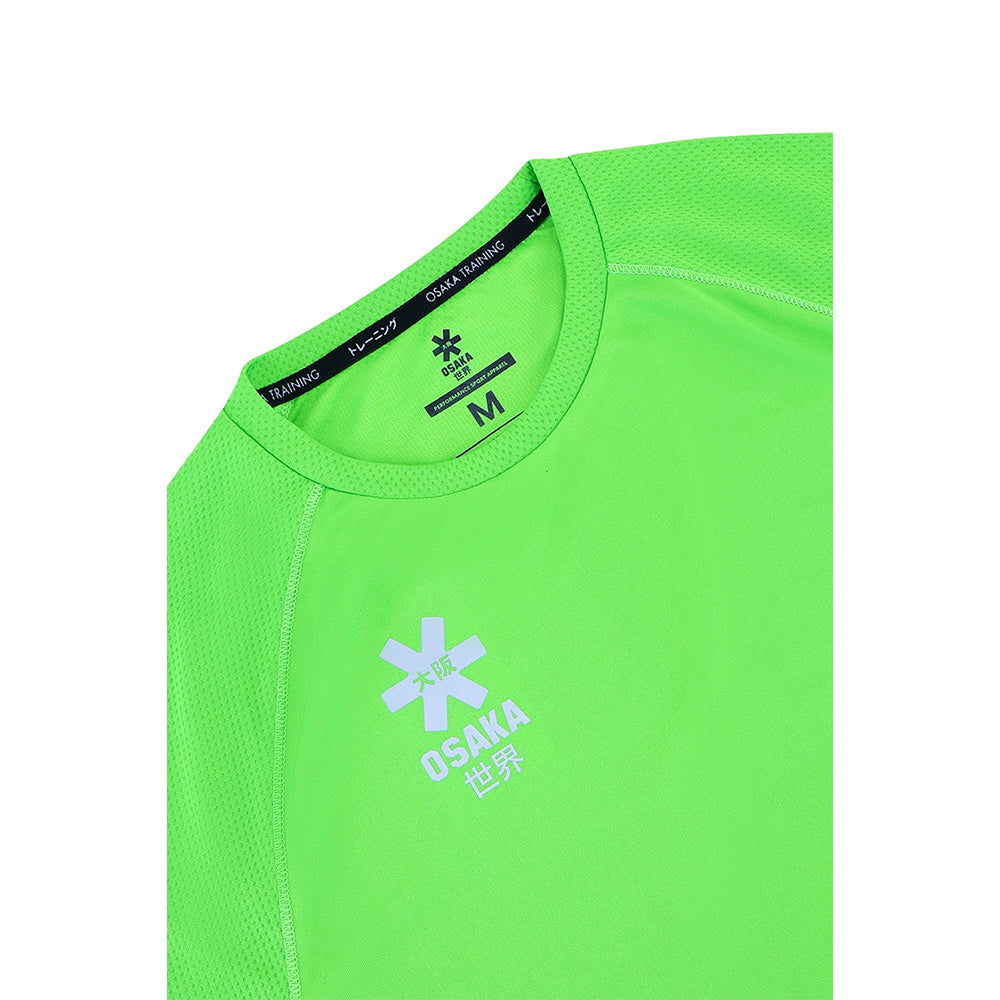 Camiseta de entrenamiento unisex Osaka | Verde flúor