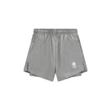 Pantalones cortos Osaka 2 en 1 para hombre | Gris claro