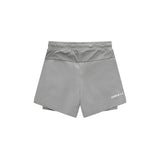 Pantalones cortos Osaka 2 en 1 para hombre | Gris claro