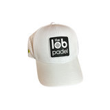 The Lob Padel Cap White