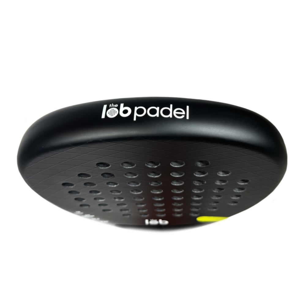 The Lob Padel Racket 12K Carbon Fiber | Black