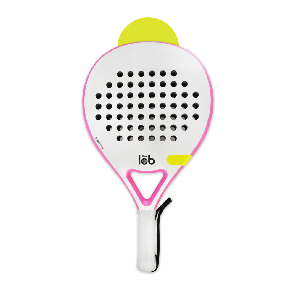 The Lob Padel Racket 3K Carbon Fiber | Pink – Racket Central