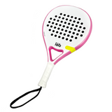 The Lob Padel Racket 3K Carbon Fiber | Pink