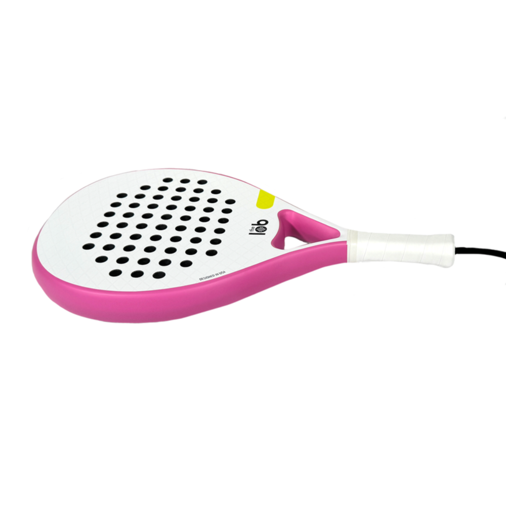 The Lob Padel Racket 3K Carbon Fiber | Pink