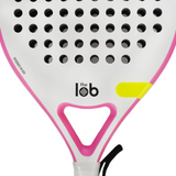 The Lob Padel Racket 3K Carbon Fiber | Pink