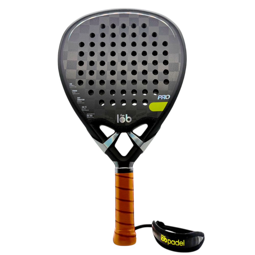 The Lob Padel Racket PRO 18K