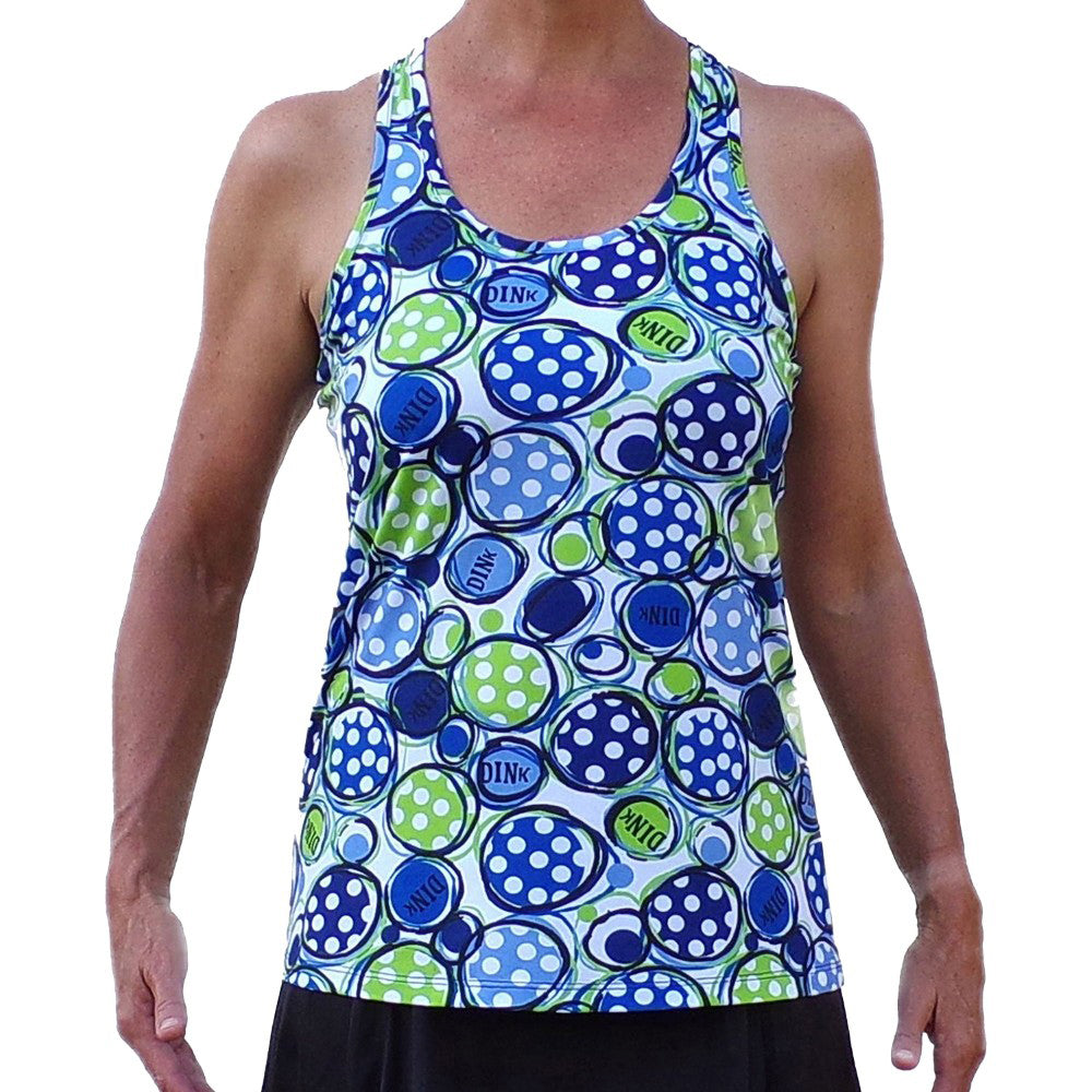 Picckleball Bella Camiseta de tirantes Racerback Dink 1