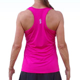 Camiseta de tirantes Picckleball Bella Racerback Rosa