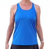 Camiseta sin mangas Picckleball Bella Racerback azul royal
