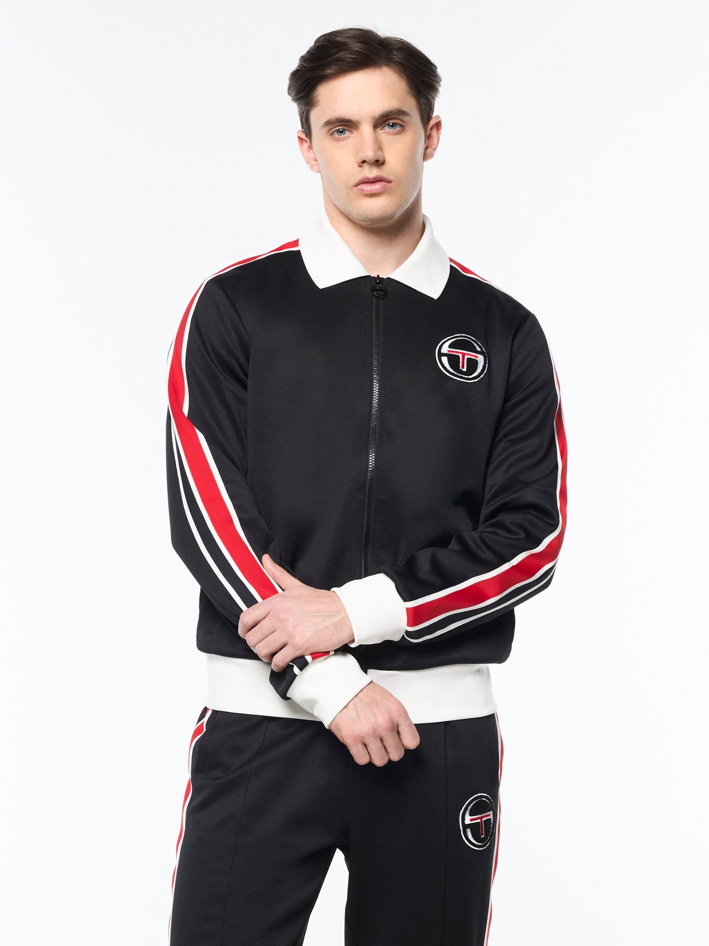 Sergio Tacchini Monte Track Jacket - Black