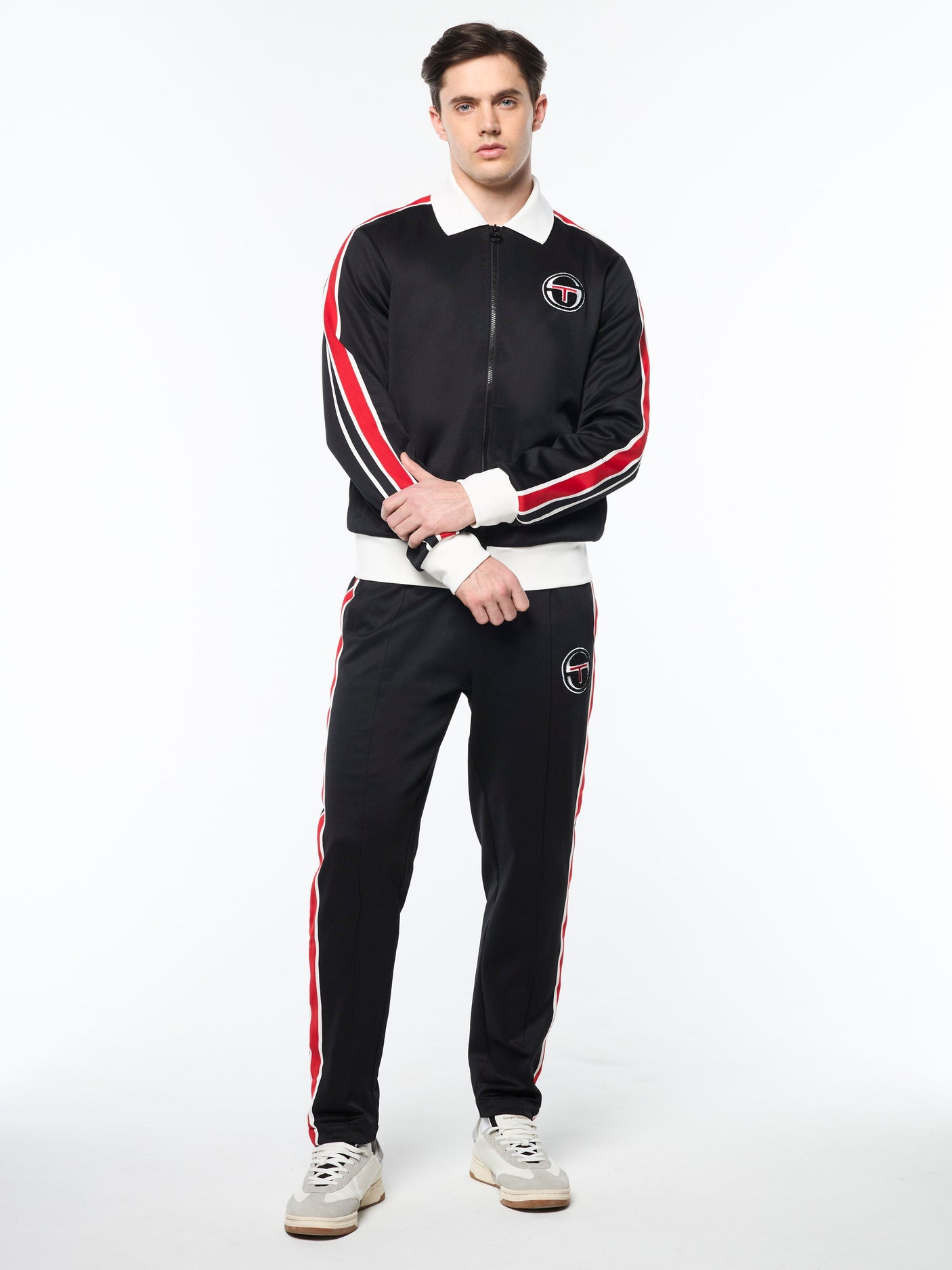 Sergio Tacchini Monte Track Jacket - Black