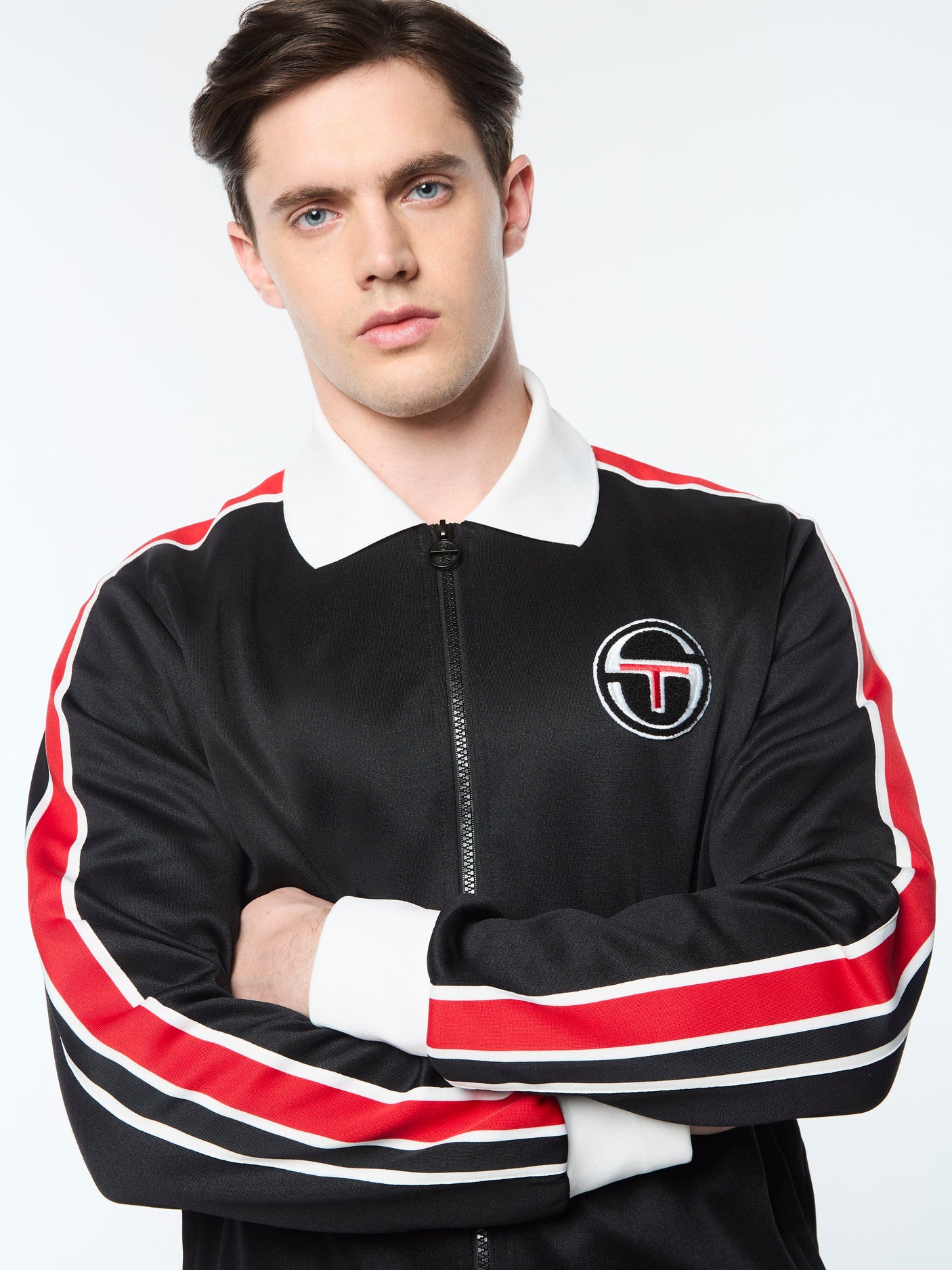 Sergio Tacchini Monte Track Jacket - Black
