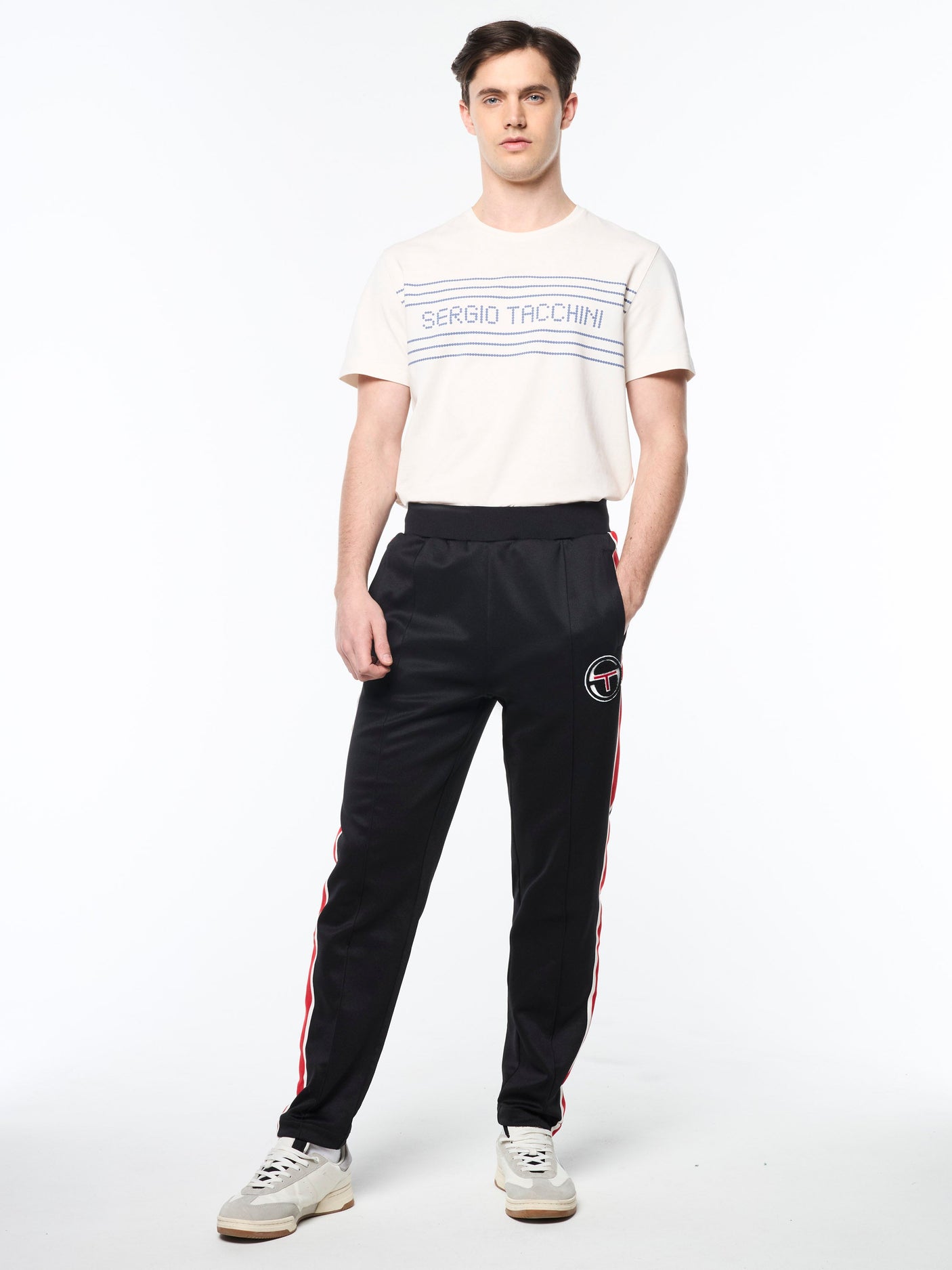 Sergio Tacchini Monte Track Pant - Black