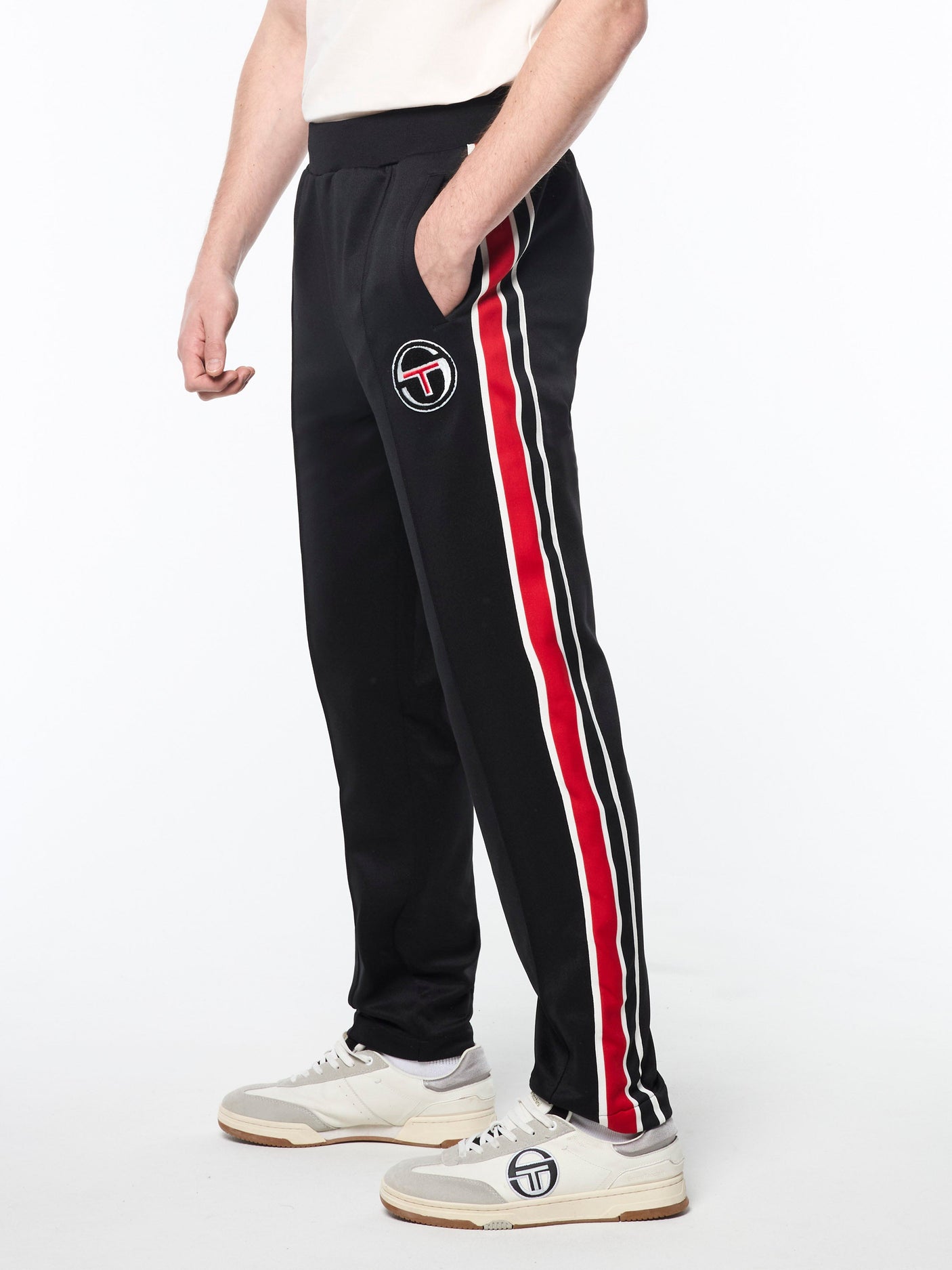 Sergio Tacchini Monte Track Pant - Black