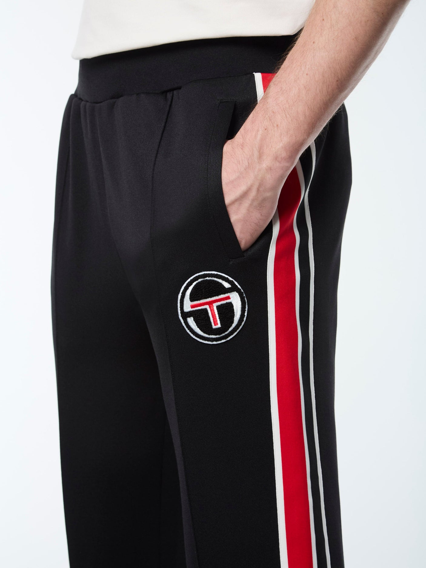 Sergio Tacchini Monte Track Pant - Black