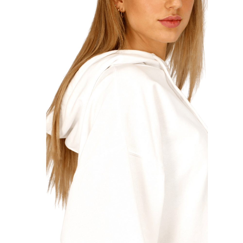 Osaka Women Cropped Hoodie | White