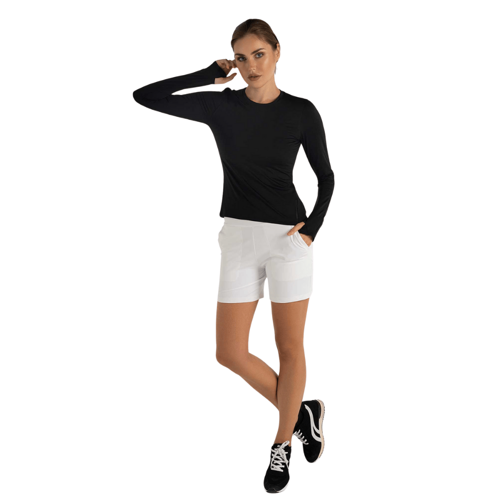inPhorm NYC Women's Cleo Shorts - White