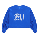 Osaka Women Cropped Sweater | Princess Blue