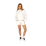 Osaka Women Cropped Hoodie | White