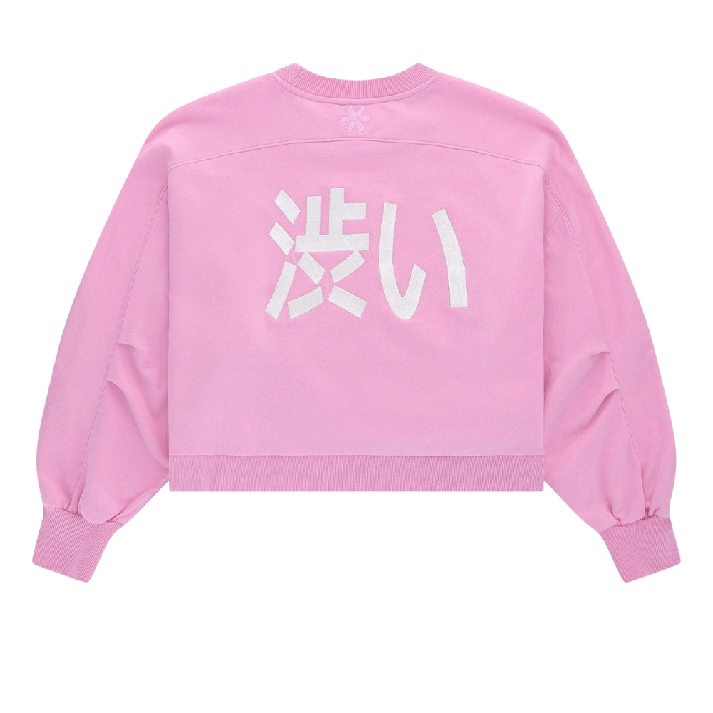 Osaka Women Cropped Sweater | Begonia Pink