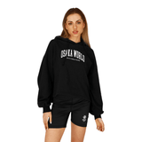 Osaka Women Cropped Hoodie | Black