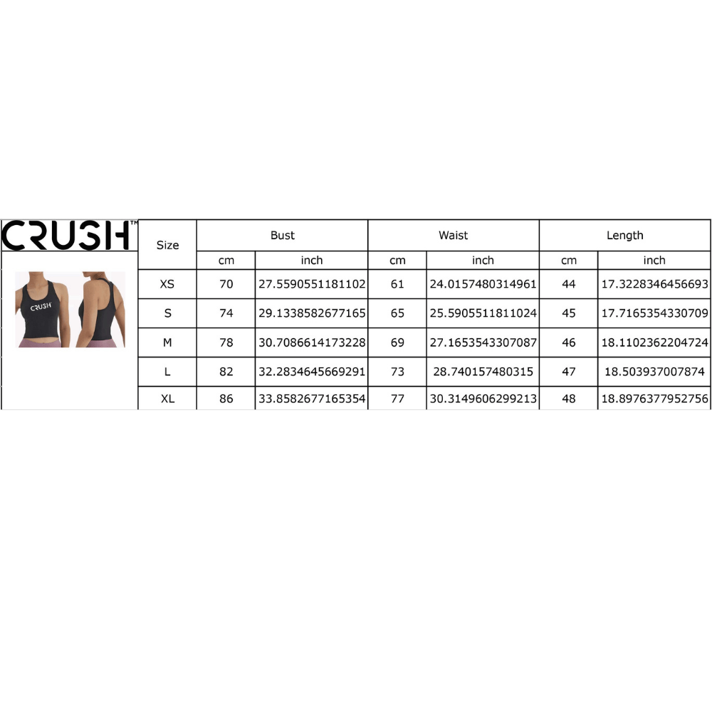 Crush Sports Women Racerback Tank Top