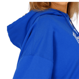 Osaka Women Cropped Hoodie | Princess Blue
