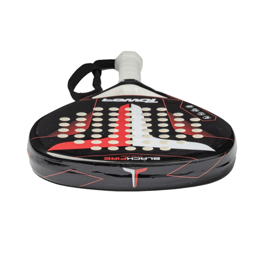 Tower Padel Racket Black Fire