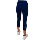inPhorm NYC Zone Capri Legging - Ink/Silver