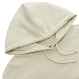 Osaka Women Cropped Hoodie - Logo | Warm Grey