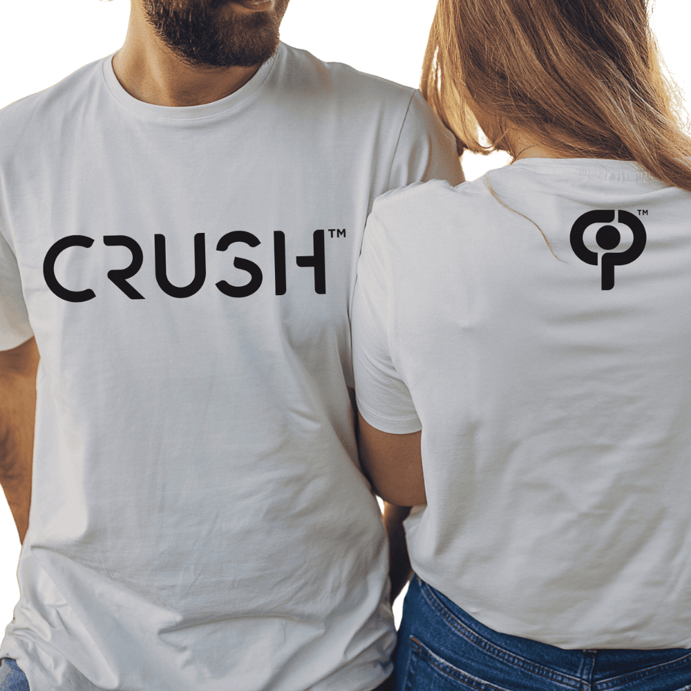Crush Sports Unisex T-Shirt Logo Short Sleeved