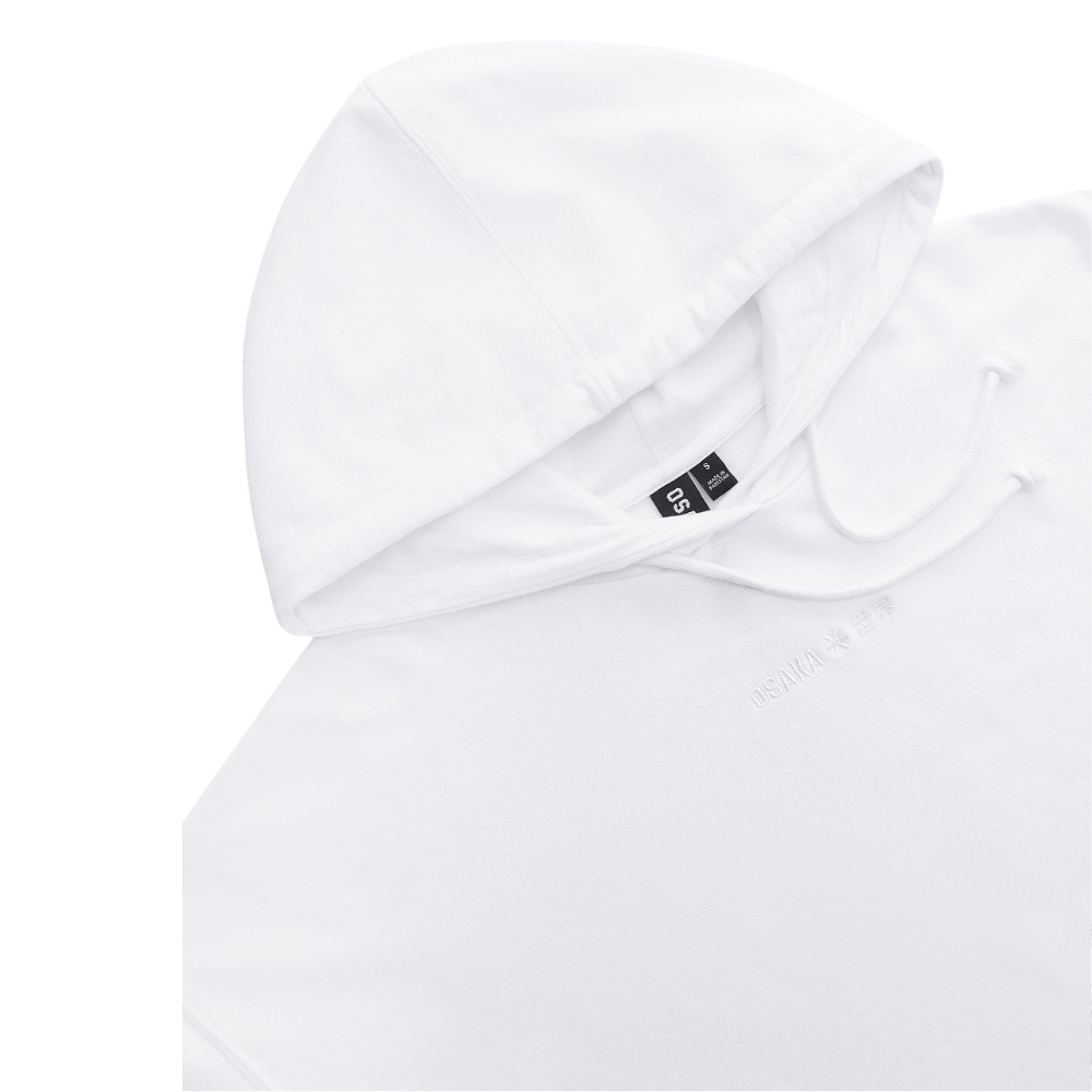 Osaka Women Cropped Hoodie | White