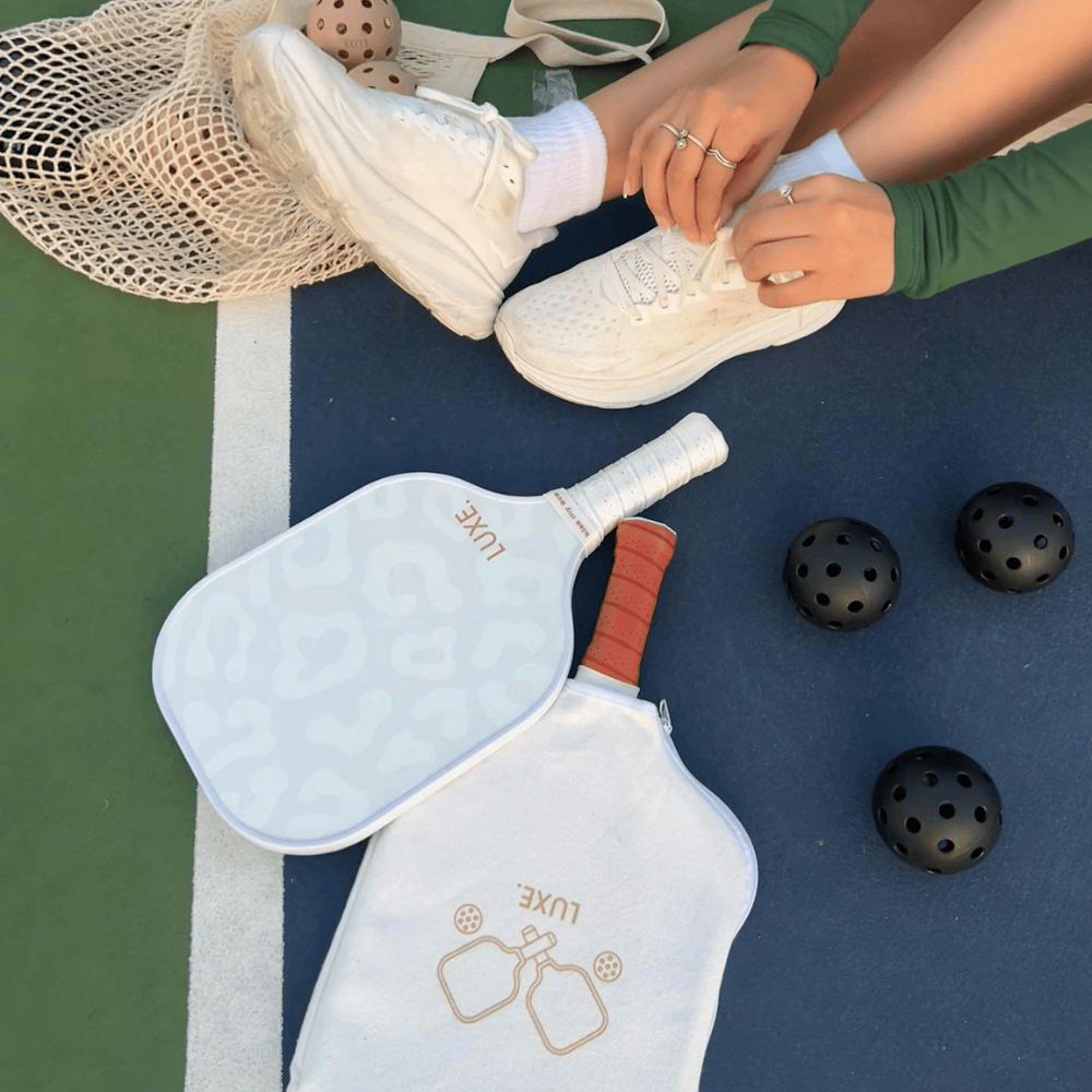 Luxe Pickleball Paddle Leopard
