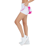 inPhorm NYC Baseline Butterfly Skirt - White/Pink