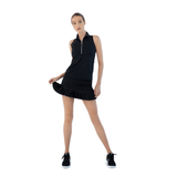 inPhorm NYC Tennis Classic 13 1/2" Pleated Skirt - Black