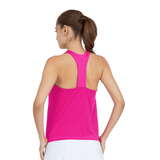 inPhorm NYC Double-Layered "T" Racer Back Camila Tank - Raspberry Pink