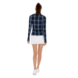 inPhorm NYC Ashley Asymmetrical 15" Pleated Skirt - White