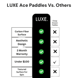 Luxe Pickleball Paddle Dipped | Ace